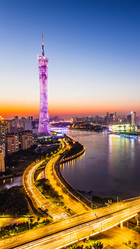  广州小蛮腰夜景