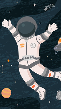 Q version of the Astronaut