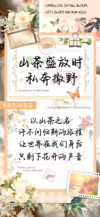 山茶盛放时私奔撒野