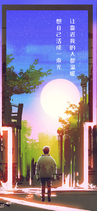温暖之光-拍信图库