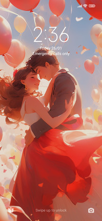 Romantic balloon