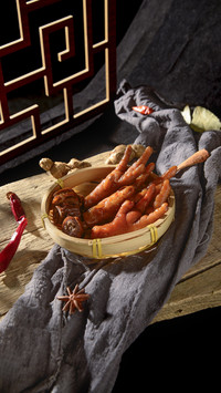 The secret to braised chicken feet is here