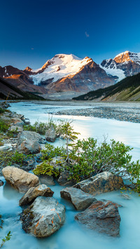 Selected blue water flowing sorrow