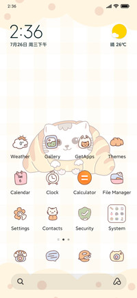 Eat breakfast cat