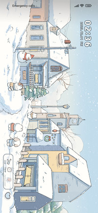 Winter town