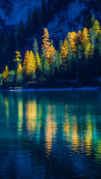 Lake in autumn