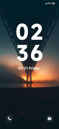 Sunset bridge