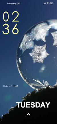 crystal bubble