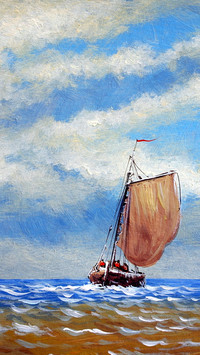 Wave Art Oil Painting