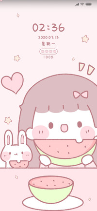 超萌兔兔女孩