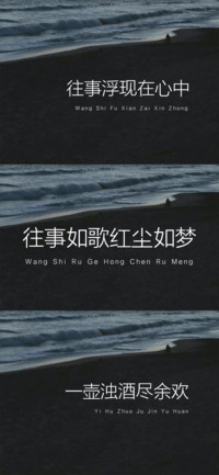 往事如歌红尘如梦
