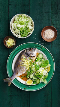 Steamed bass 09