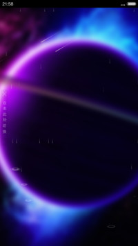 炫酷星球（4D动态流星下雨）