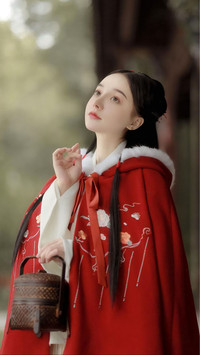 冬天穿汉服的小技巧