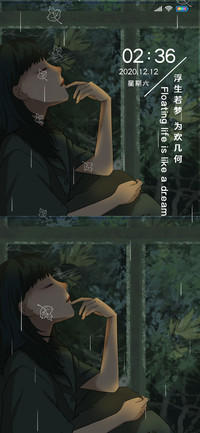 暖阳下的倚窗女孩