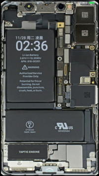 iphonex的电路板