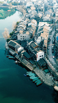 Original ecological ancient town pearl