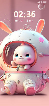 萌兔太空人