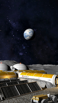 Moon soil brick will go to space 2