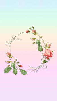 唯美花环