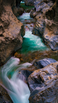 Waterfall landscape