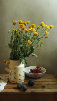 Details of maintenance and preservation of flower arrangemen