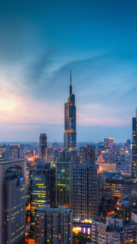 城市流光壁纸-锐景创意