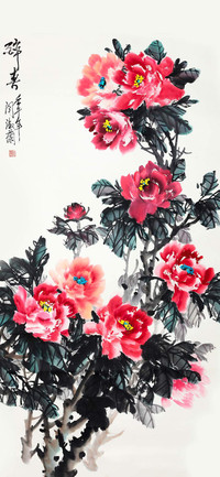 春色满园富贵-视觉中国