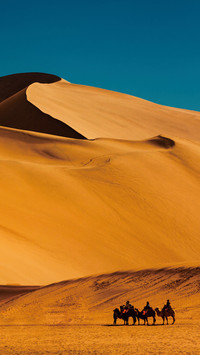 Dunhuang Mingsha mountain 54
