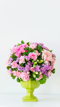 Bouquet in vase