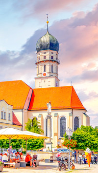 Old city of Schongau, Germany
