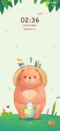 草帽小熊