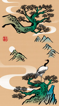 Chinese-style illustration