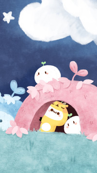 Q弹长草颜团子-锐景创意