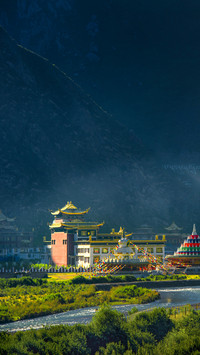 “云端小城”的独特美景