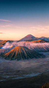 Sunrise at Bromo Volcano, Indonesia
