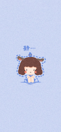 可爱插画壁纸 -锐景创意