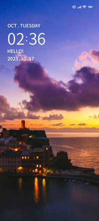 夜色海景