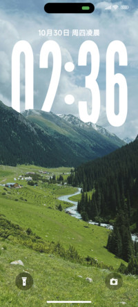 简约景深