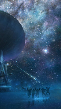 唯美星空风景高清