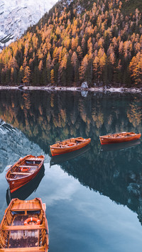 Lake in autumn