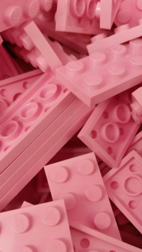 Pink building blocks