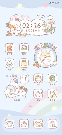 云朵萌萌兔