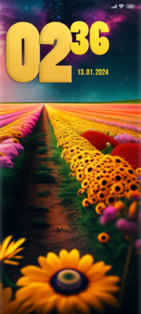 colorful field