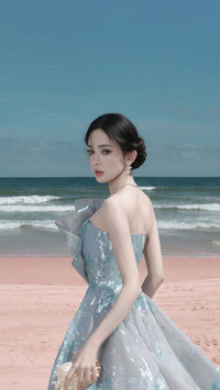 娜扎的海蓝碎钻杀