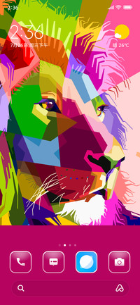 Lion Pop Art