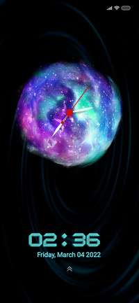 Black galaxy