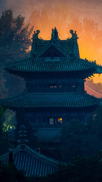 中式建筑-视觉中国 
