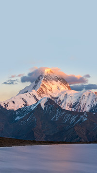 贡嘎山 云海雪山梦