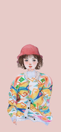 女孩小小-视觉中国